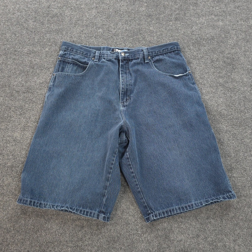 Vintage Southpole Shorts Mens 40 Denim Carpenter Baggy Skater Street Y2K Jorts